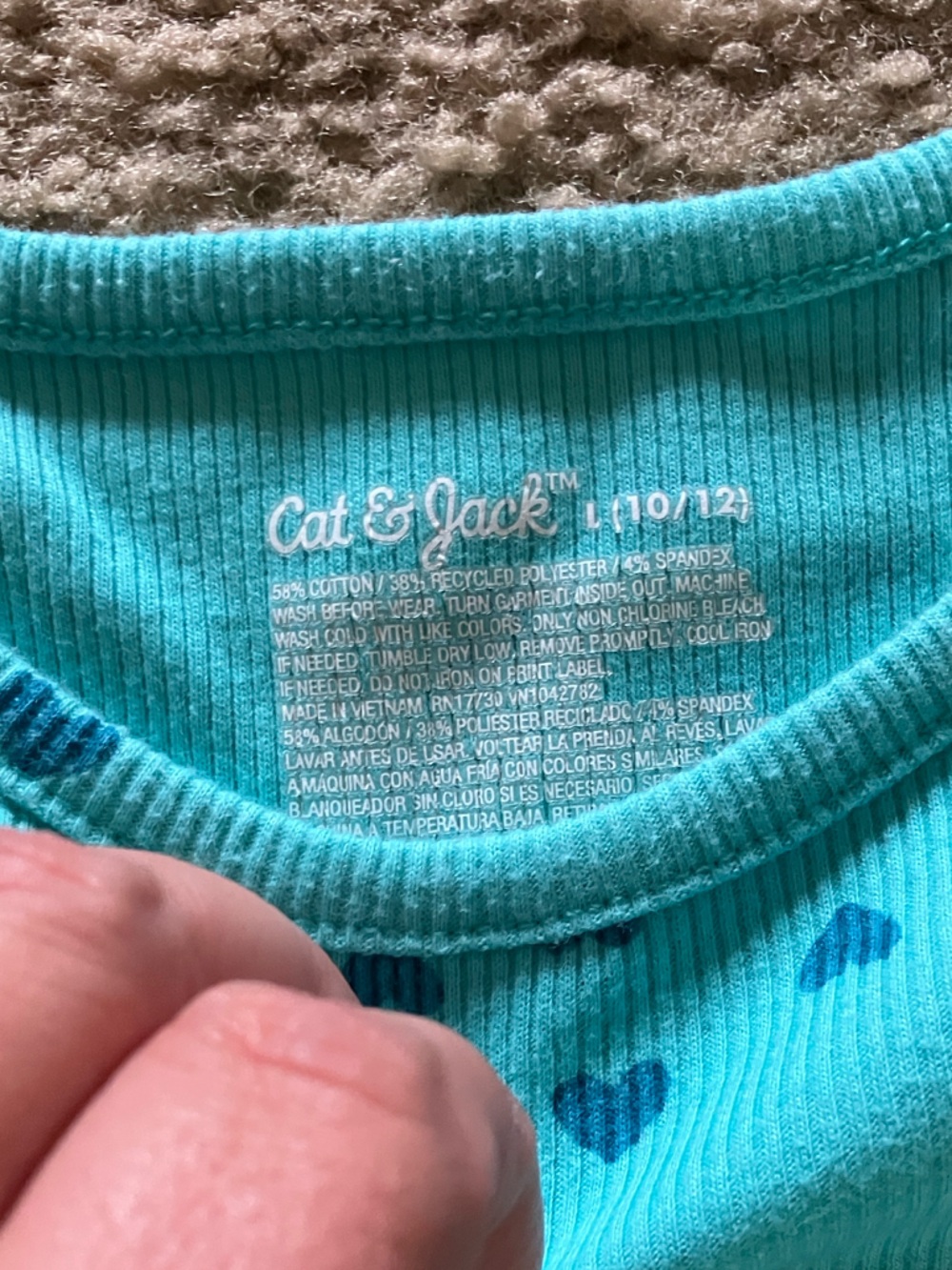 Cat & Jack Ribbed Tee’s - Picture 6 of 7